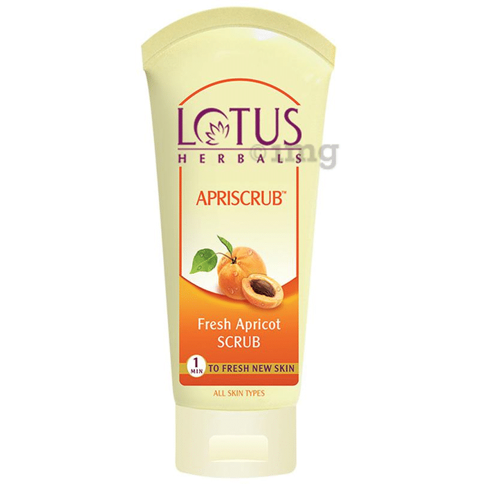 Lotus Herbals Apriscrub Fresh Apricot Scrub