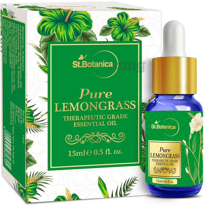 St.Botanica Lemongrass Pure Essential Oil