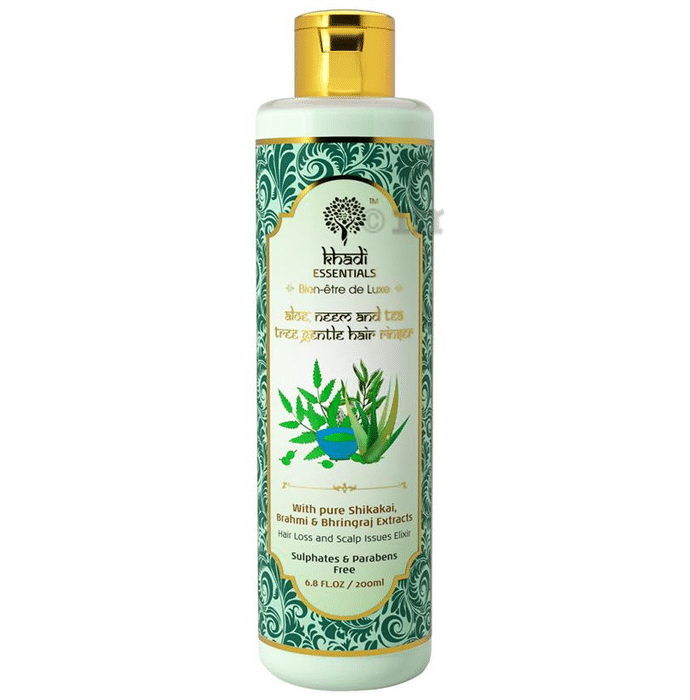 Khadi Essentials Aloe, Neem & Tea Tree Gentle Hair Rinser
