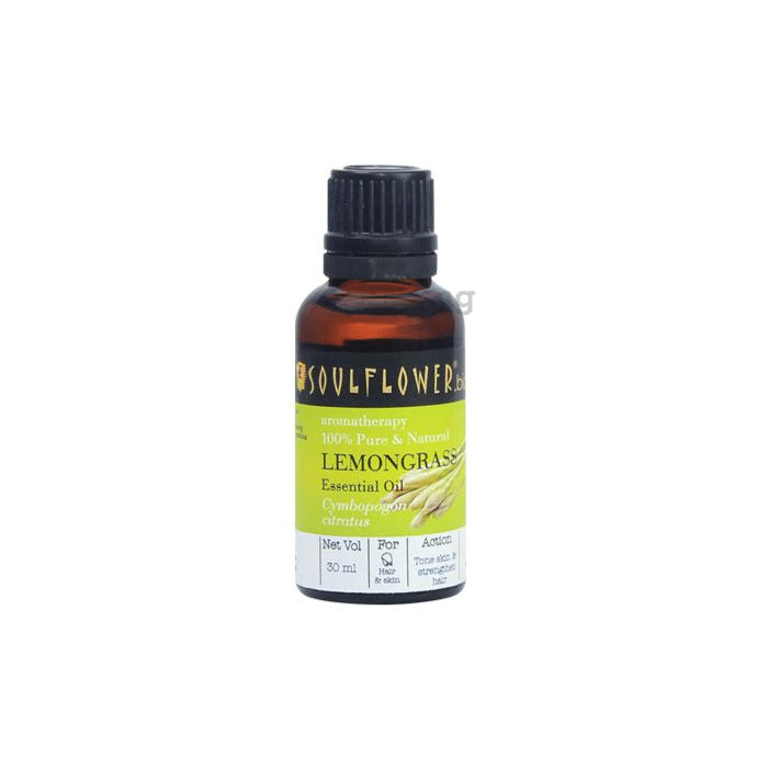 Soulflower Lemongrass Essential Oil