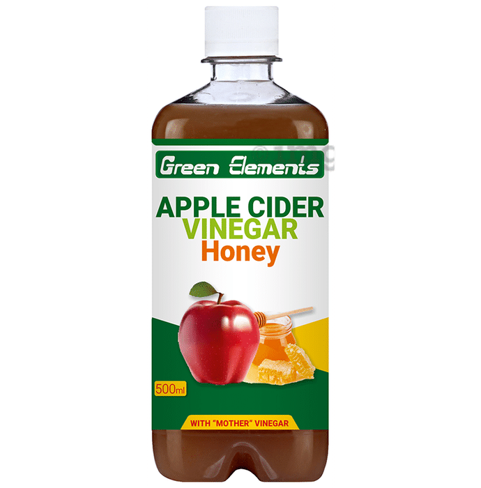 Green Elements Apple Cider Vinegar Honey with Mother Vinegar