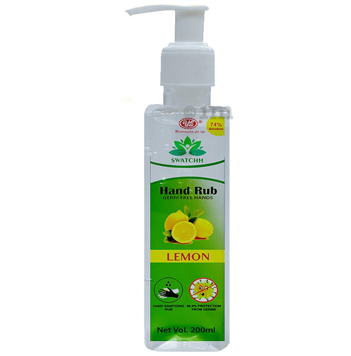 UE Swatchh Hand Rub Sanitizer Lemon