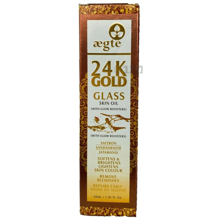 Aegte 24 K Gold Glass Skin Oil