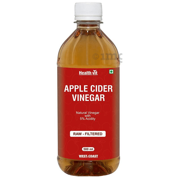 HealthVit Apple Cider Vinegar Raw- Filtered