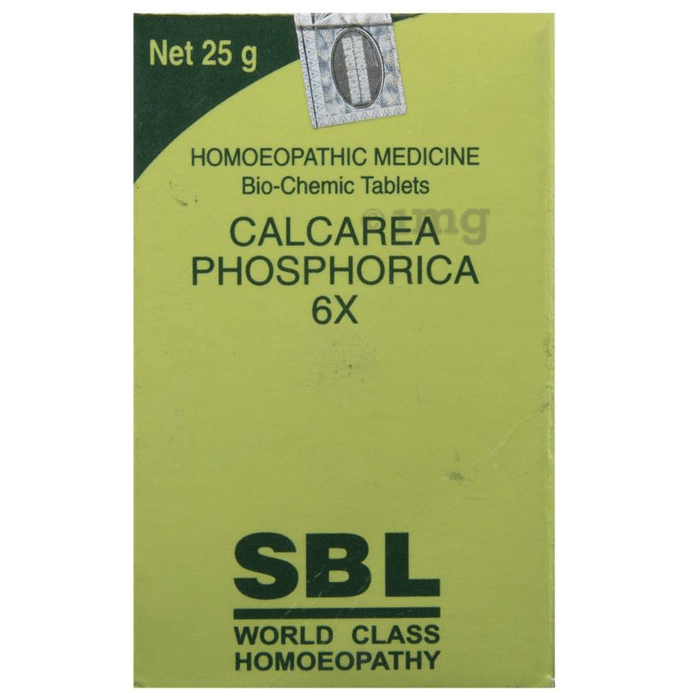SBL Calcarea Phosphorica Biochemic Tablet 6X