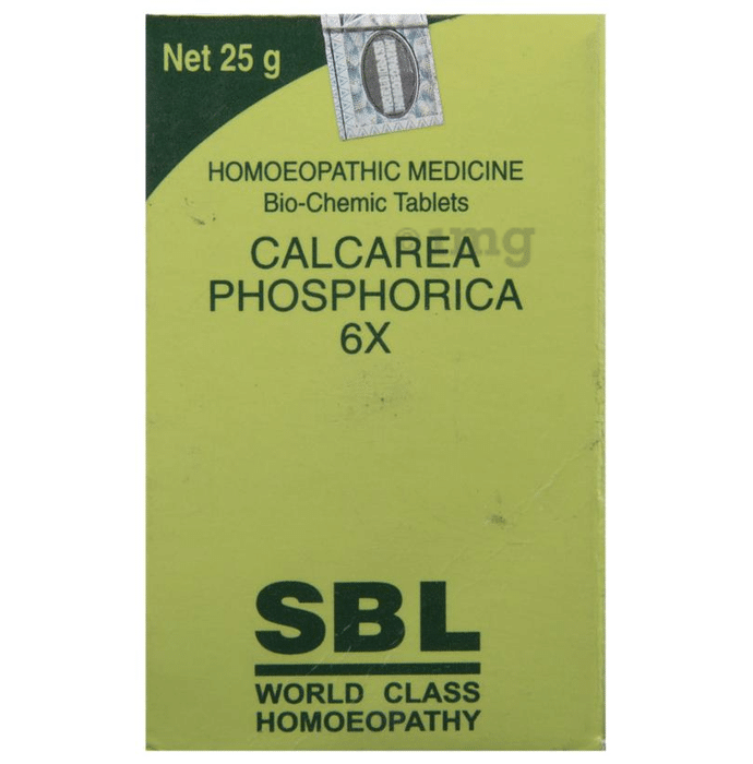 SBL Calcarea Phosphorica Biochemic Tablet 6X