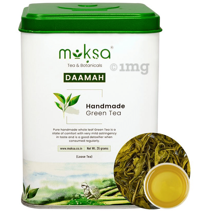 Moksa Tea & Botanicals Daamah Handmade Green Tea
