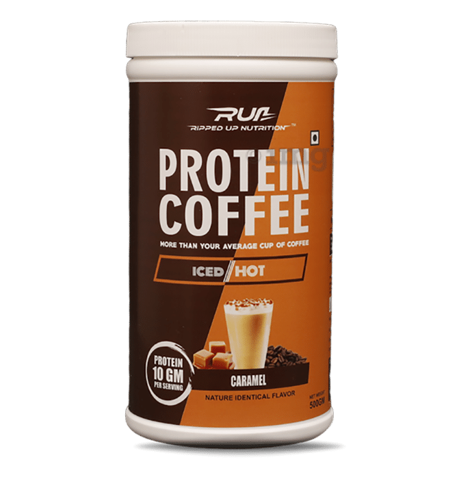 Ripped Up Nutrition Protein Coffee Caramel