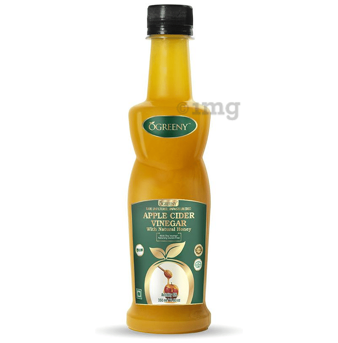 Ogreeny Apple Cider Vinegar with the Mother with Natural Honey