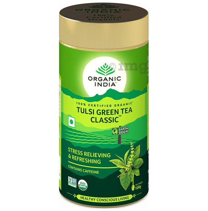 Organic India Tulsi Green Tea Classic