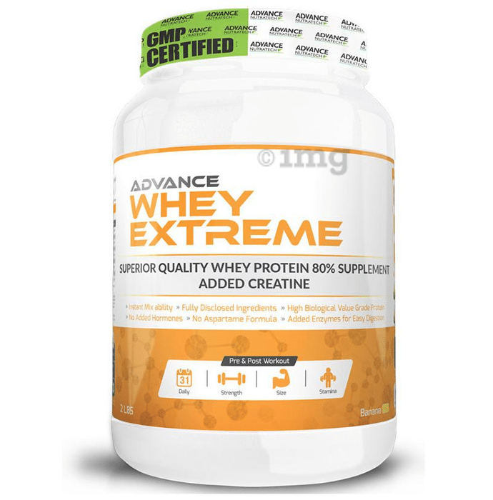 Advance Nutratech Whey Extreme Protein Powder Banana