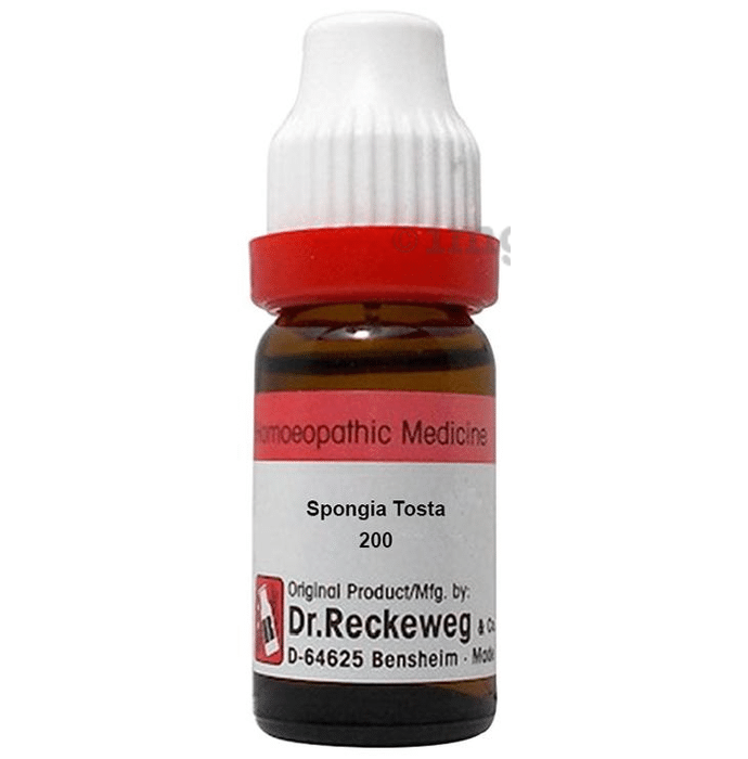 Dr. Reckeweg Spongia Tosta Dilution 200 CH