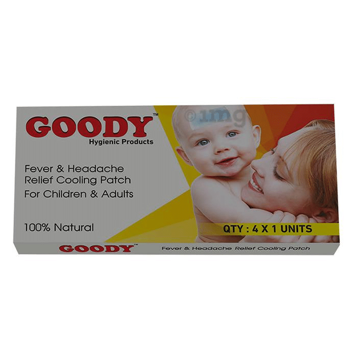 Goody Fever and Headache Relief Cooling Patch