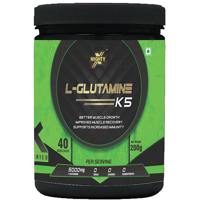 MightyX L-Glutamine K5 Powder