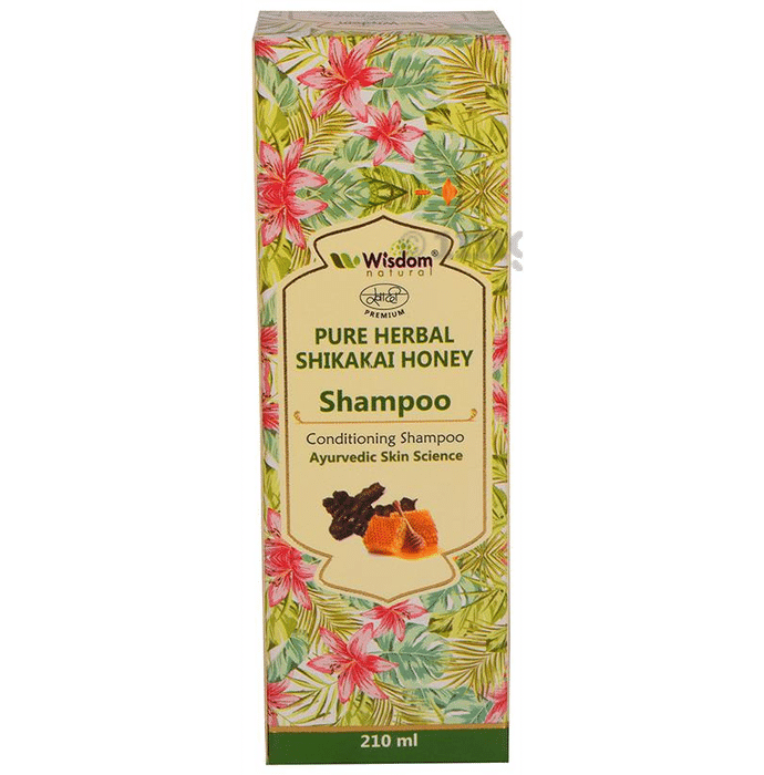 Wisdom Natural Pure Herbal Shikakai Honey Shampoo