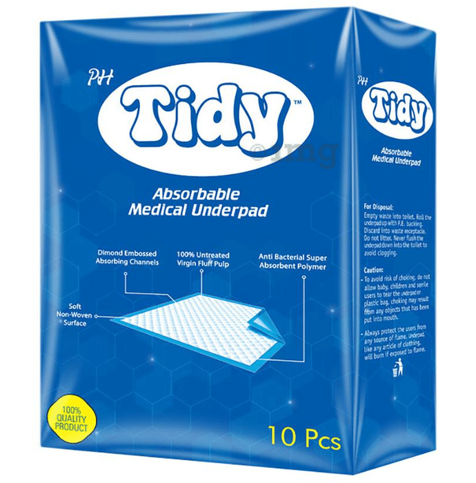 PH Tidy Absorbable Medical Underpad | Size Large