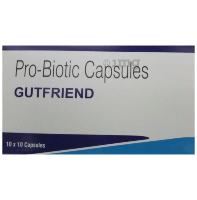 Gutfriend Capsule Buy strip of 10.0 capsules at best price in India 1mg