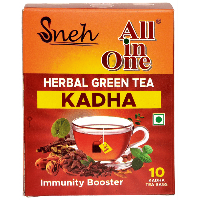 Sneh All in One Herbal Green Tea Kadha (2.5gm Each)