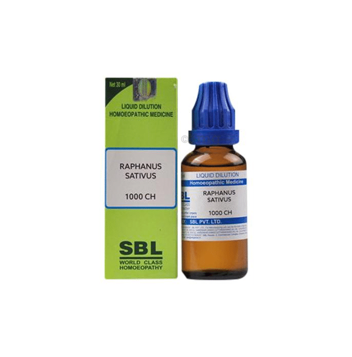 SBL Raphanus Sativus Dilution 1000 CH