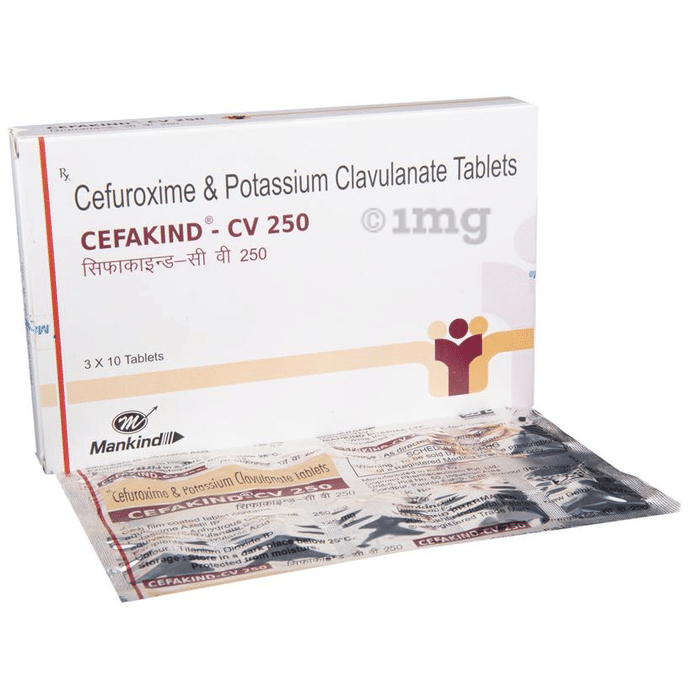 Cefakind-CV 250 Tablet