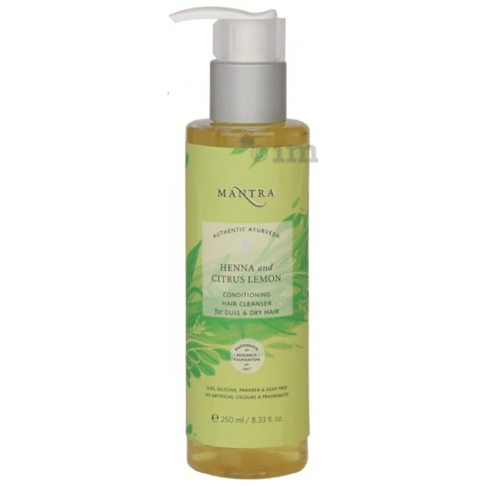 Mantra Henna and Citrus Lemon Conditioning Hair Cleanser