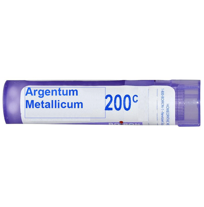 Boiron Argentum Metallicum Multi Dose Approx 80 Pellets 200 CH