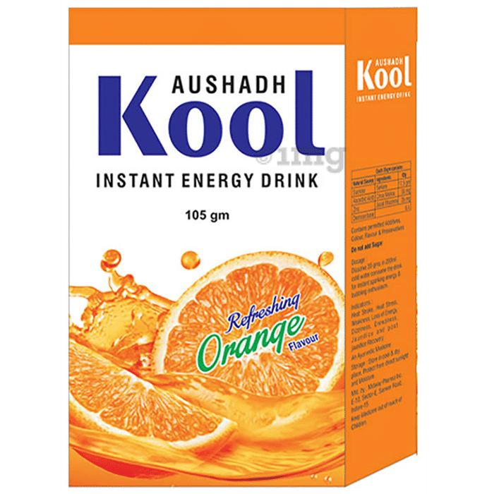 Aushadh Kool Instant Energy Drink Orange