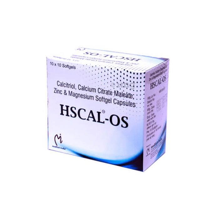 HsCal-OS Soft Gelatin Capsule