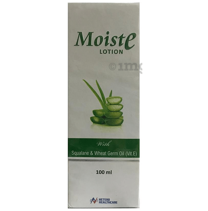 Moiste Lotion with Squalane & Wheat Germ Oil (Vitamin E)