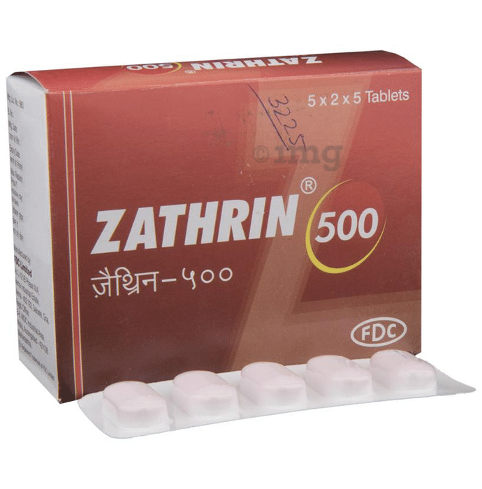 Zathrin 500 Tablet