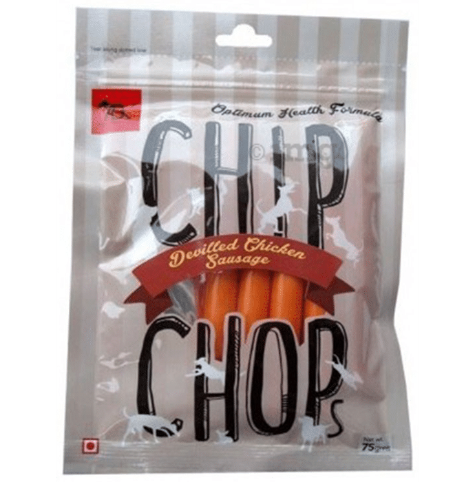 Chip Chops Devilled Chicken Sausage Dog Treat