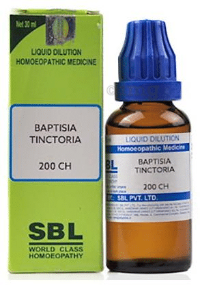 SBL Baptisia Tinctoria Dilution 200 CH