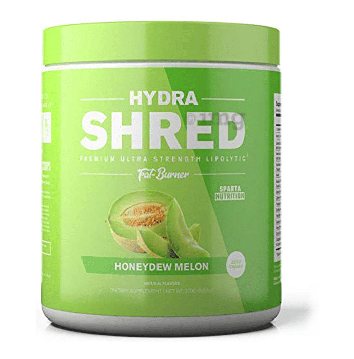 Sparta Nutrition Hydra Shred Fat Burner Honeydew Melon