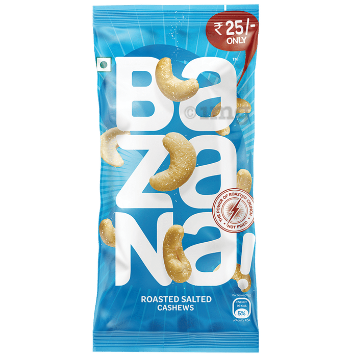 Bazana Roasted Salted Cashews (15gm Each)