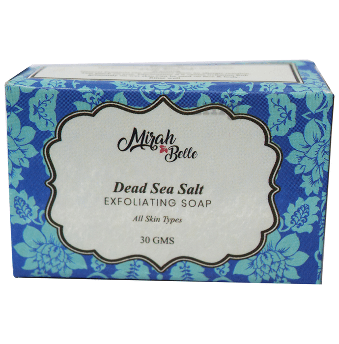 Mirah Belle Dead Sea Salt Exfoliating Soap