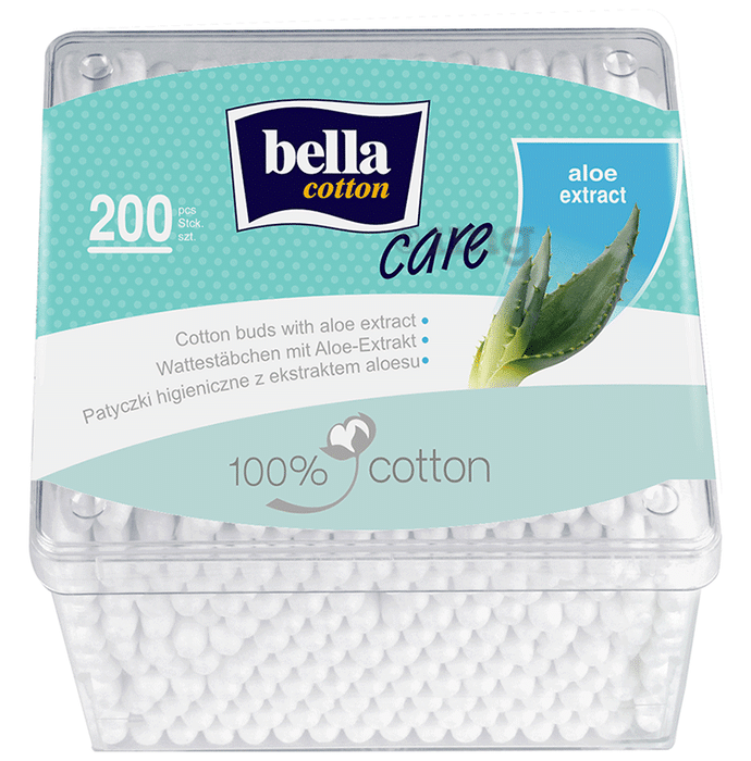 Bella Cotton Buds with Aloe Extract