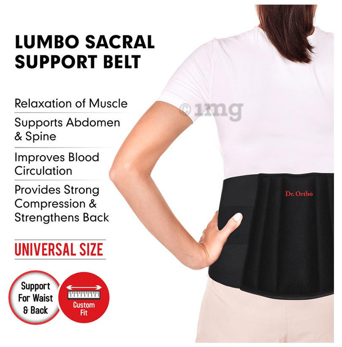 Dr Ortho Lumbo Sacral Support Belt Universal: Buy box of 1.0 Belt