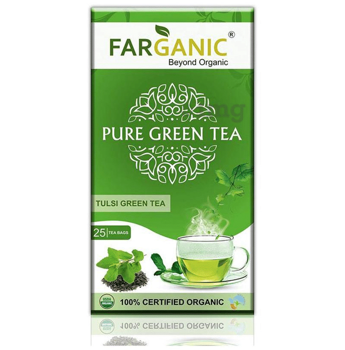 Farganic Pure Green Tea Tulsi