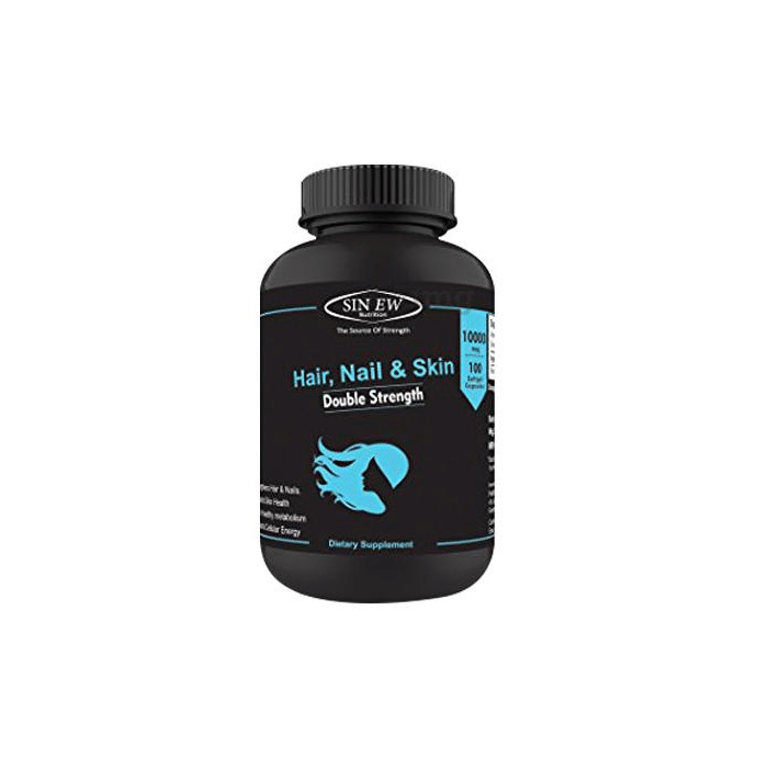Sinew Nutrition Hair, Nail & Skin 10000mcg Capsule