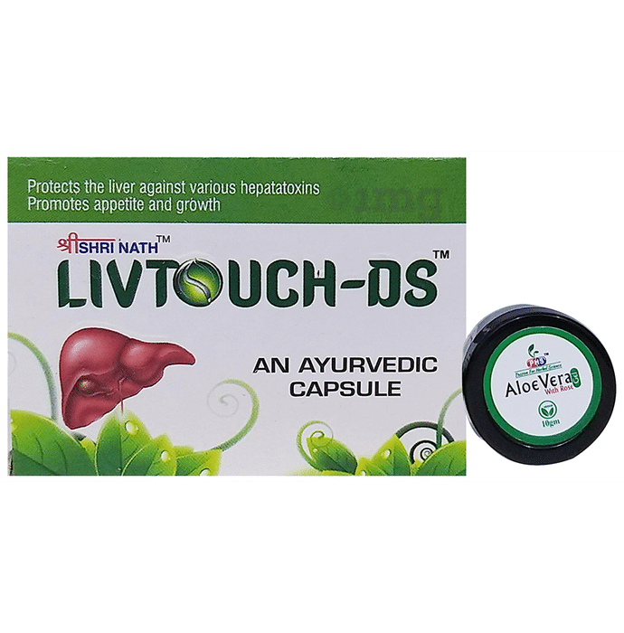 Shri Nath Liv Touch-DS Capsule with Aloe Vera Gel 10gm free