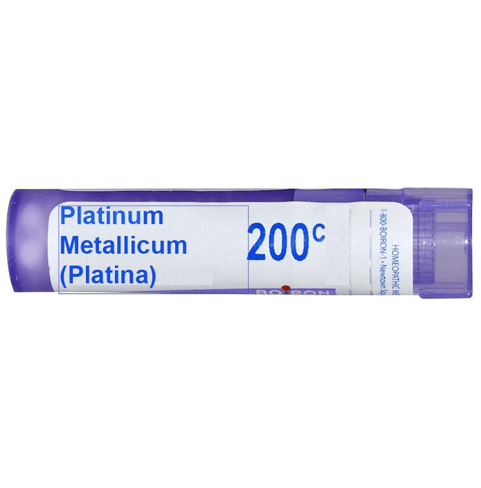 Boiron Platinum Metallicum (Platina) Multi Dose Approx 80 Pellets 200 CH