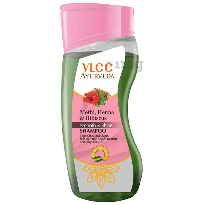 VLCC Ayurveda Methi, Henna & Hibiscus Smooth & Shine Shampoo