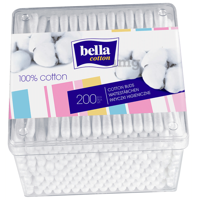 Bella Cotton Buds: Buy box of 200.0 Buds at best price in India | 1mg