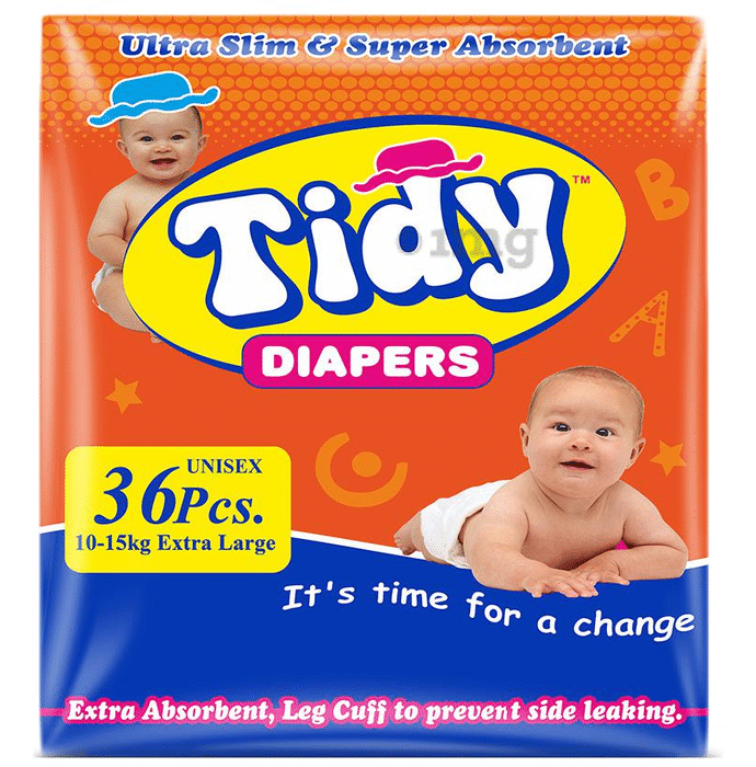 Tidy Baby Unisex Diaper | Size XL