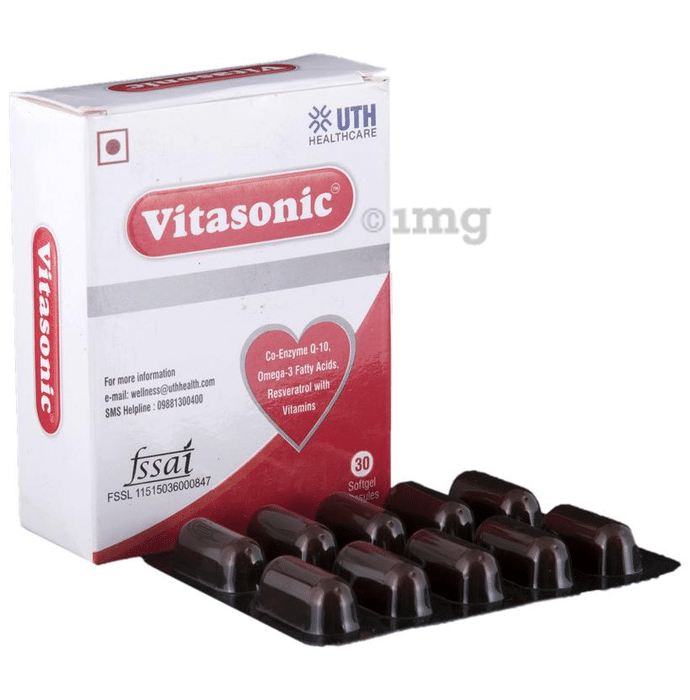 Vitasonic Soft Gelatin Capsule
