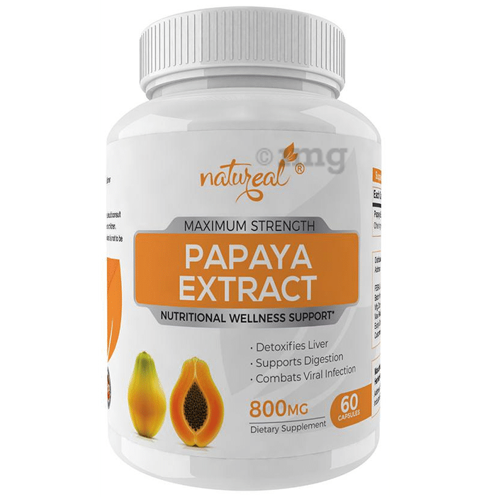 Natureal Papaya Extract 800mg Capsule
