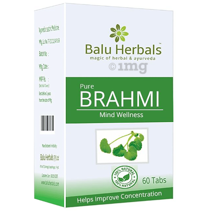 Balu Herbals Pure Brahmi Tablet