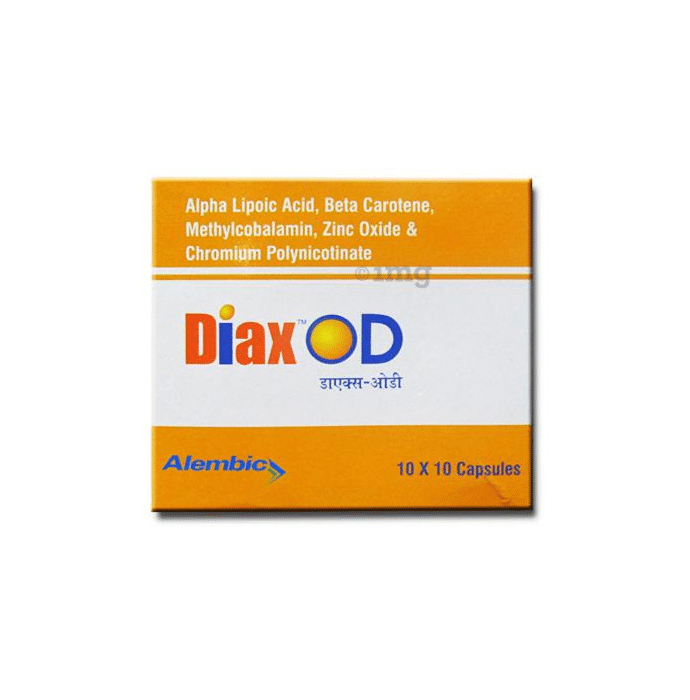 Diax OD Soft Gelatin Capsule