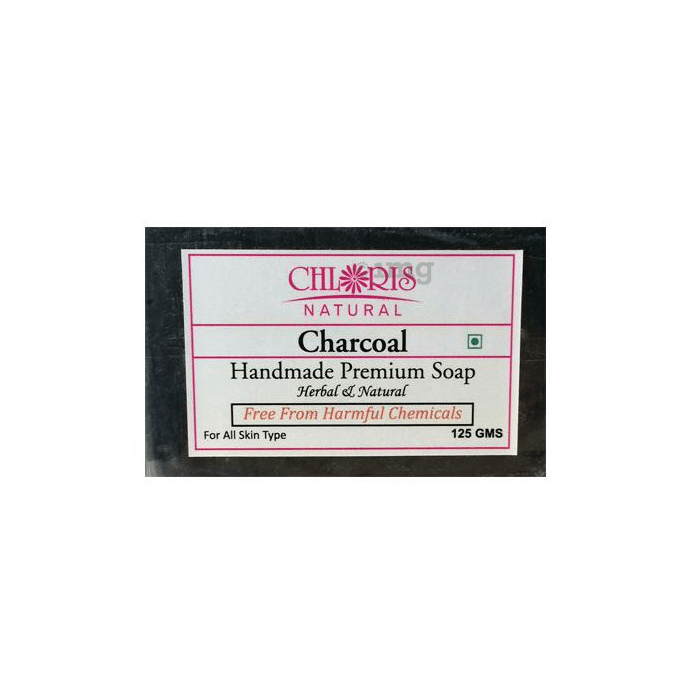 Chloris Natural Charcoal Handmade Premium Soap