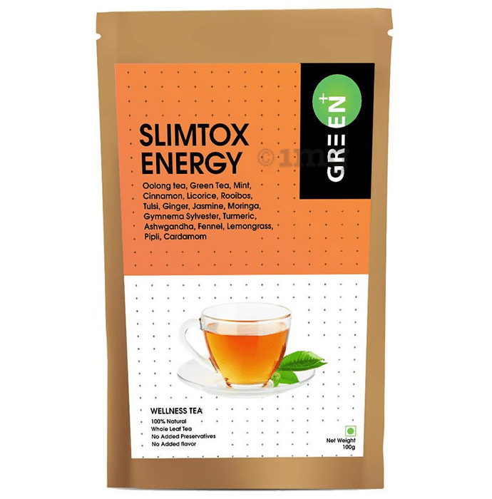 Budwhite Green+ SlimTox Energy Wellness Tea